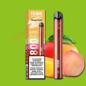 ISOK X Mango Peach 800 Puffs 20mg